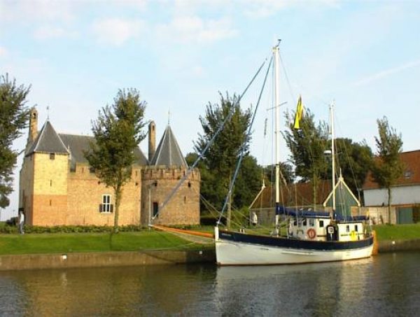 Zeilschip Fortuna in Medemblik