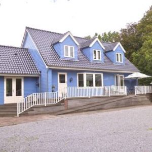 The Blue House in Egmond aan den Hoef