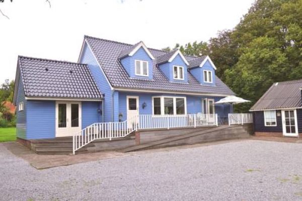 The Blue House in Egmond aan den Hoef