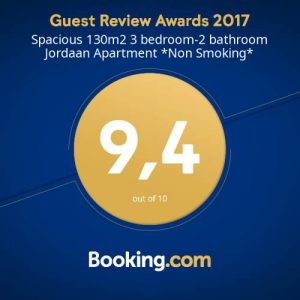 Spacious 130m2 3 bedroom-2 bathroom Jordaan Apartment *Non Smoking* in Amsterdam