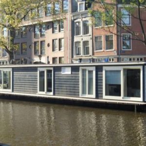 The Guest-Houseboat in Amsterdam